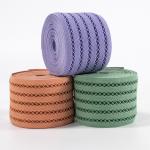 Colorful mesh elastic lace clothing accessories nylon webbing mesh fish silk webbing elastic band for sale