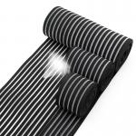 Black fish silk elastic band 16cm breathable abdominal brace band for medical elastic band for sale