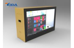 China Touch Screen Display LCD Screen Case 1186 * 716MM Aluminium Housing LCD Showcase supplier