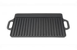 China REVERSIBLE CAST IRON GRILL PLATE WITH HANDLES supplier