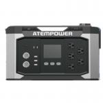 upgrade 1500W MPPT BMS power station LifePO4 battery solar power generator emergency power supply for camping for sale