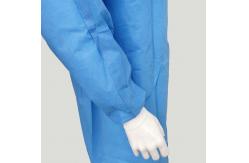 China Level 5 AAMI Disposable Surgical Gowns sterile Rib Cuff Disposable Isolation Gown supplier