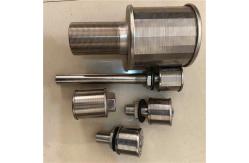 China DN45-108 stainless steel wedge wire filter nozzle / johnson screen nozzle /  water & gas strainer nozzle for power plant supplier