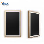 White Oak Smart Digital Picture Frame Wooden 400cd/m2 Brightness With Android Wifi for sale