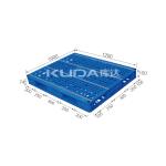 Warehouse export used 1210D The grid field words PLASTIC PALLET（BUILT-IN STEEL TUBE）from china good quality for sale