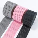 flexible weaving custom hollow mesh elastic wide waistband for medical elastic wrist band for sale