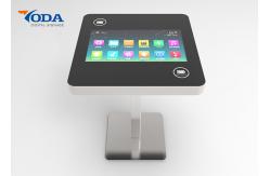 China Durable LCD Touch Screen Kiosk 21.5*2Inch Coffee Restaurant Menu Table supplier