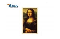 China Wooden Case Smart Digital Picture Frame 89 / 89 Viewing Angle Non Reflect Screen supplier
