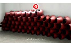 China Ceramic lined elbow supplier