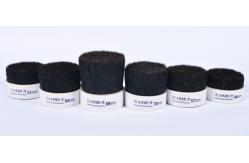 China Black boiled bristles supplier