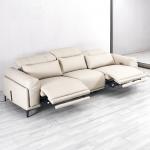 Living Room Leather Small Apartment Straight Row Leisure Sofa Designer Creative Modern Minimalist Combination Sofa for sale