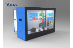 China Luxury Store Use Transparent LCD Showcase AC100 - 240V 1 Year Warranty supplier