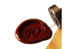 China Retro 26 Letter A - Z Wax Seal Stamp Alphabet Letter Wax Stamp With Rosewood Handle supplier