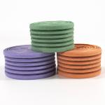 6 rows of fish silk elastic belt hollow out lace ribbon colorful wavy elastic band for clothing for sale