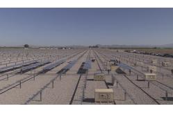 China Self Cleaning 45 Degree Automatic 1 Axis Solar Tracker Mounting Structure supplier