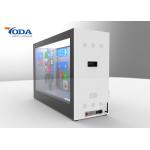 Metal LCD Display Case Customized Menu Language 1529 * 904MM Product Size for sale