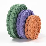Garment accessory 2cm stretch lace band hollow out lace ribbon sewing lace elastic strap for bra for sale