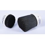 Black boiled bristles