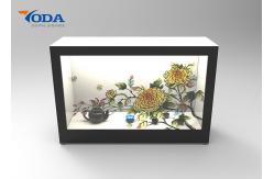 China Windows Transparent LCD Showcase Metal Shell 10 - 90% Working Humidity supplier