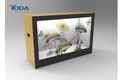 China Windows Transparent LCD Showcase Metal Shell 10 - 90% Working Humidity supplier