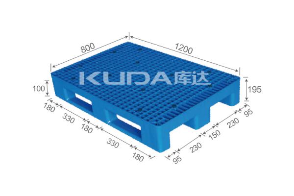 chemical resistant 1208B Grid sichuan words PLASTIC PALLET from china good supplier