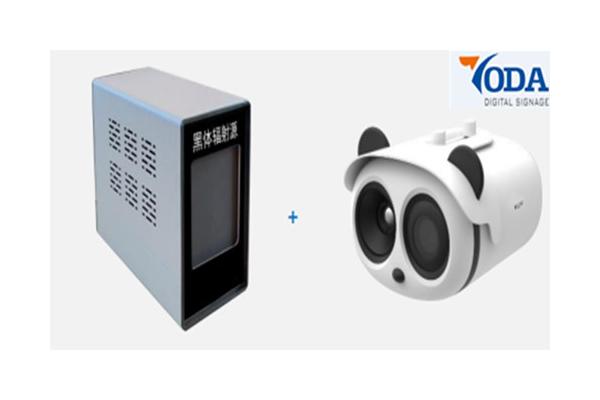 1920*1080 Multi Function Digital Signage Non Contact Temperature Measurement System
