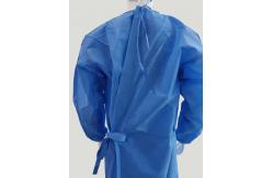China Level 5 AAMI Disposable Surgical Gowns sterile Rib Cuff Disposable Isolation Gown supplier