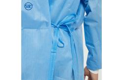 China OEM Disposable Protective Gowns Doctor Disposable Plastic Surgical Gowns supplier