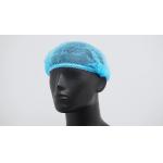 China S&J Disposable non woven medical bouffant nurse cap elastic disposable cheap clip caps factory