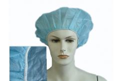 China S&J Bouffant Cap Disposable Non Woven Bouffant Cap Bouffant Surgical Cap supplier