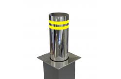 China Roadway Security Semi Automatic Rising Bollard Vehicle Access Control Retractable supplier