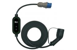 China 50Hz AC110V Home Portable EV Charger 7kW With Delay Charging Amps Switchable supplier