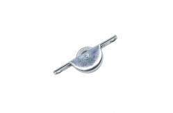 China Abalone Wheel Nylon Pulley Window Roller for Screen Window Furniture supplier