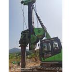 Diesel Low Headroom 20t Piling Rig 60m 200kNm Rotary Torque 30rpm for sale