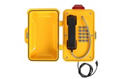 China Industrial Weatherproof Emergency Phone , Emergency Call Box IP66-IP67 With Light supplier