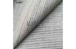 China Garments Eco - Friendly Fusible Interlining Fabric Elasticity High Weight supplier