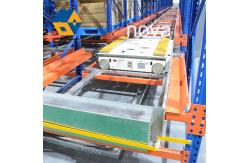 China Multilayer Warehouse Storage Rack Shuttle Racking 1000kg Load Capacity supplier