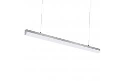China IP20 LED Linear Light Fixture AC100V-240V Installations Aluminum Material supplier