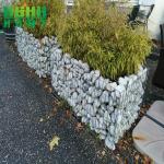 Galvanized Woven Gabion Wire Mesh Basket Wall 2*1*1m For Garden Fence for sale