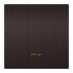 Metal PC Home Light Switch ,  Smart Wall Switch Backlight Design 86mm