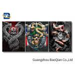 Unique Design 3d Poster Pictures With White MDP Frame , 3d Flip Image for sale