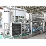 16C  Carbonated Filling Machine Welded Structure Frame With Adjustable Stainless Steel Legs