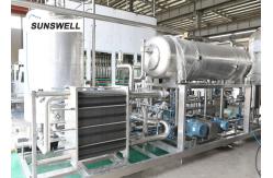 China 16C  Carbonated Filling Machine Welded Structure Frame With Adjustable Stainless Steel Legs supplier