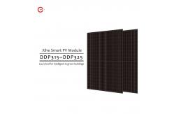 China Rixin Black High Power Solar Panels Monocrystalline Power 108 Half Cells Module supplier