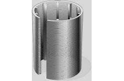 China Continuous Slot Wedge Wire Industries Screen Pipe For Wastewater Treatment supplier