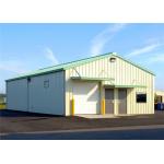 Large Span High Strength Portal Frame Steel Structure Warehouse Building Solution for sale