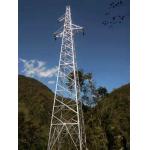ASTM A123 Galvanized Lattice Steel Tower For Transmission Line