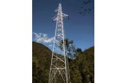China ASTM A123 Galvanized Lattice Steel Tower For Transmission Line supplier