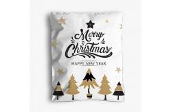 China Double Tape Christmas Poly Courier Shipping Mailing Packaging Bags With Logo supplier