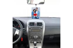 China Sublimation Air Fresheners Blanks Felt Sheets Double Sides Print Blank Car Air Freshener supplier